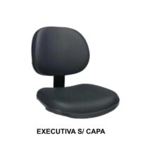 A/E Executivo LISO c/ Mola s/ Capa – Corino Preto – PMD – 42110 AMANHECER MÓVEIS