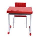 Kit Escolar Individual – (Mesa e Cadeira) – INFANTIL 03 a 06 Anos COR VERMELHO – 41090 AMANHECER MÓVEIS 9