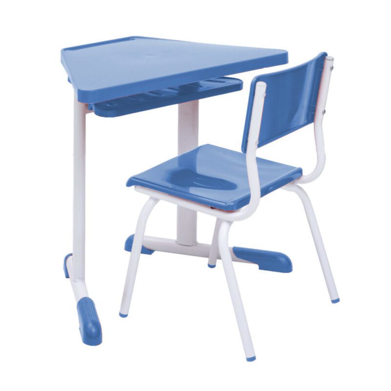 Conjunto Escolar Hexagonal BABY Mesas e Cadeiras – 06 A 09 anos – JUVENIL – 41005 AMANHECER MÓVEIS 3