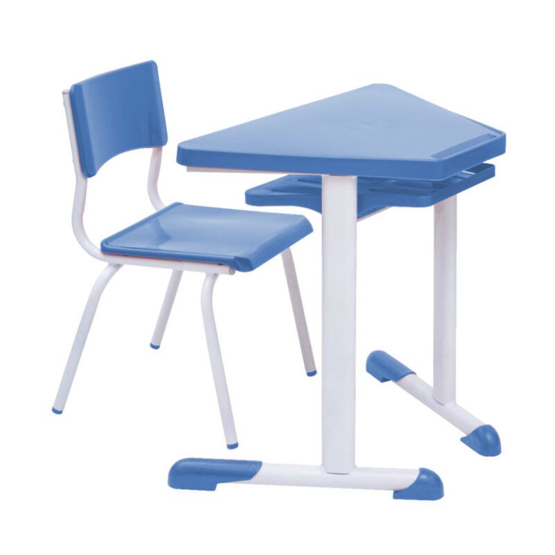 Conjunto Escolar Hexagonal BABY Mesas e Cadeiras – 06 A 09 anos – JUVENIL – 41005 AMANHECER MÓVEIS 4