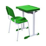Kit Escolar Individual VERDE – (Mesa e Cadeira) – ADULTO – – COR VERDE – 40084 AMANHECER MÓVEIS 7