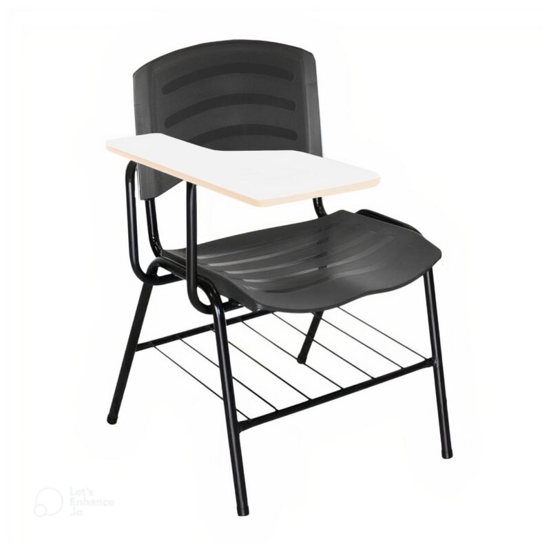 Cadeira Universitária Plástica Prancheta MDF – COR PRETO 34015 AMANHECER MÓVEIS 2