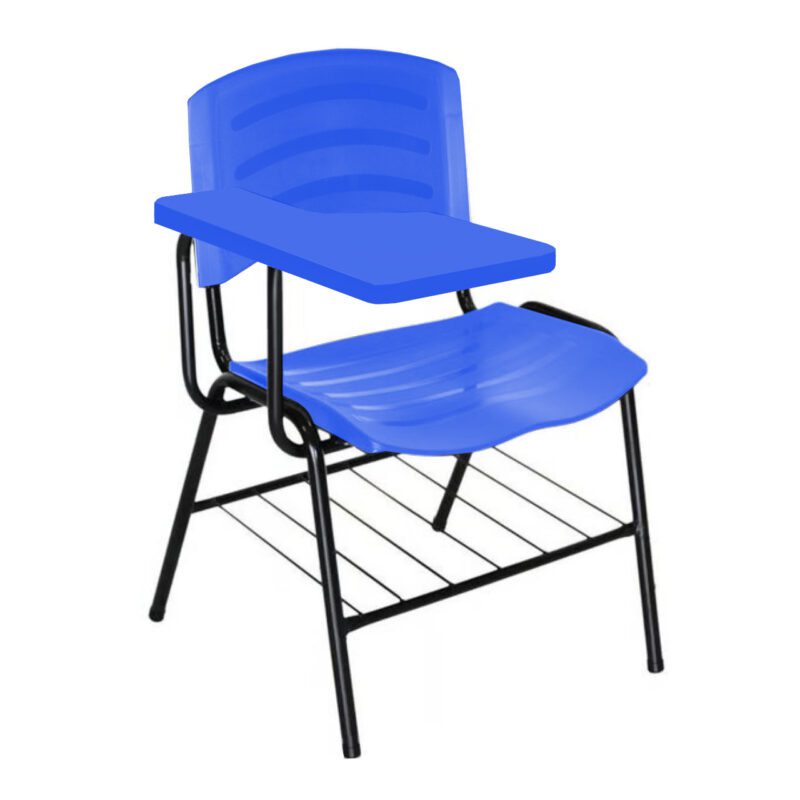 Cadeira Universitária Plástica Prancheta PLÁSTICA – COR AZUL 34023 AMANHECER MÓVEIS 2