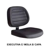 A/E Executiva COSTURADO c/ MOLA s/ CAPA- Corino Preto – PMD – 42118 AMANHECER MÓVEIS