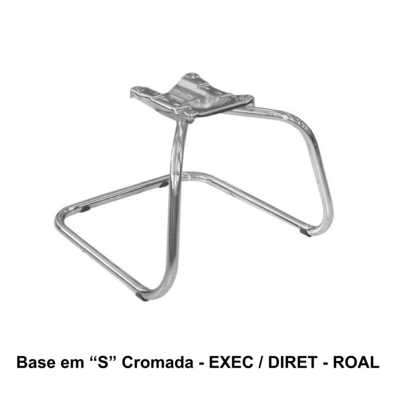 Base em “S” CROMADA – ROAL – 42108 AMANHECER MÓVEIS 2