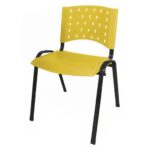 Cadeira Plástica 04 Pés – AMARELO – (Polipropileno) – 31204 AMANHECER MÓVEIS 6