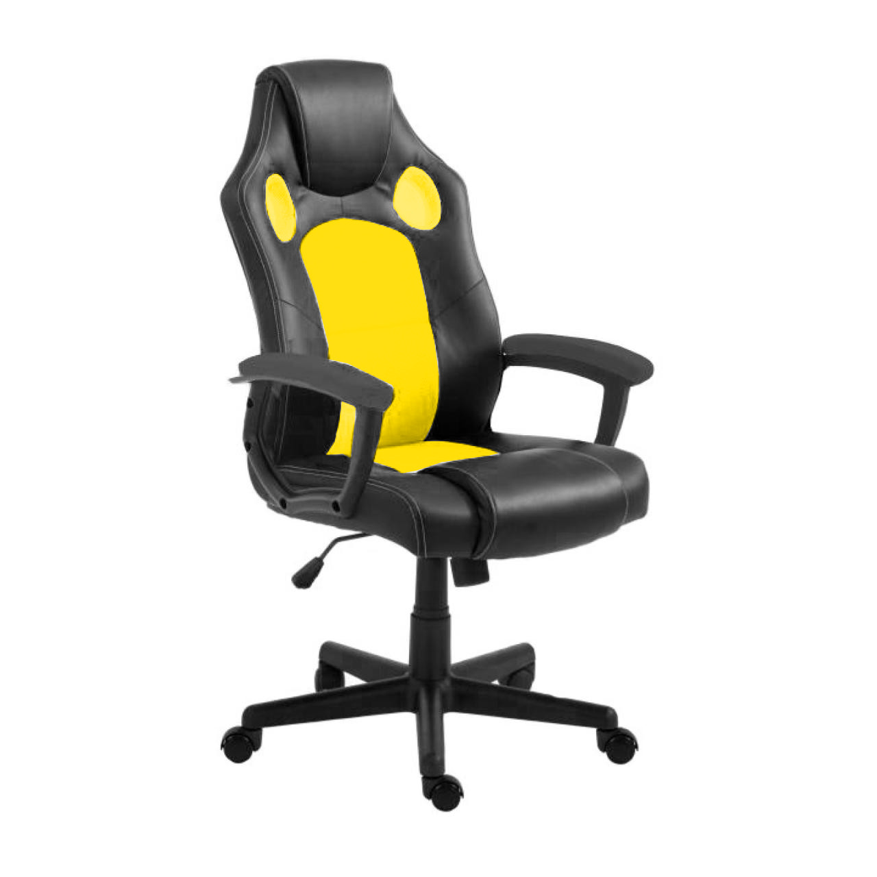 CADEIRA GAMER ASTRA – COR AMARELO – PMD – 30048 AMANHECER MÓVEIS